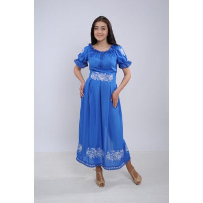 Embroidered wedding dress "Embroidered Marvel"